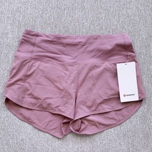lululemon Speed Up HR Short 2.5” *lined size 6